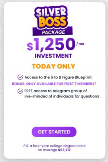 The Silver Boss Package (Monthly)